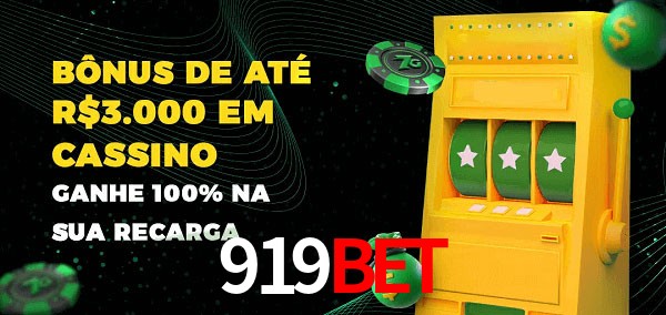919Bet melhor bônus de depósito